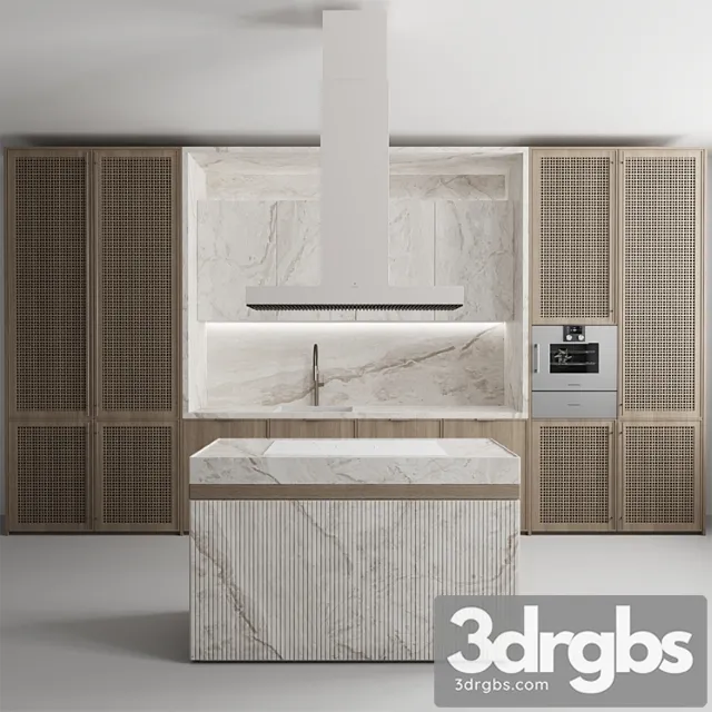 Kitchen No 85 3D Model Free