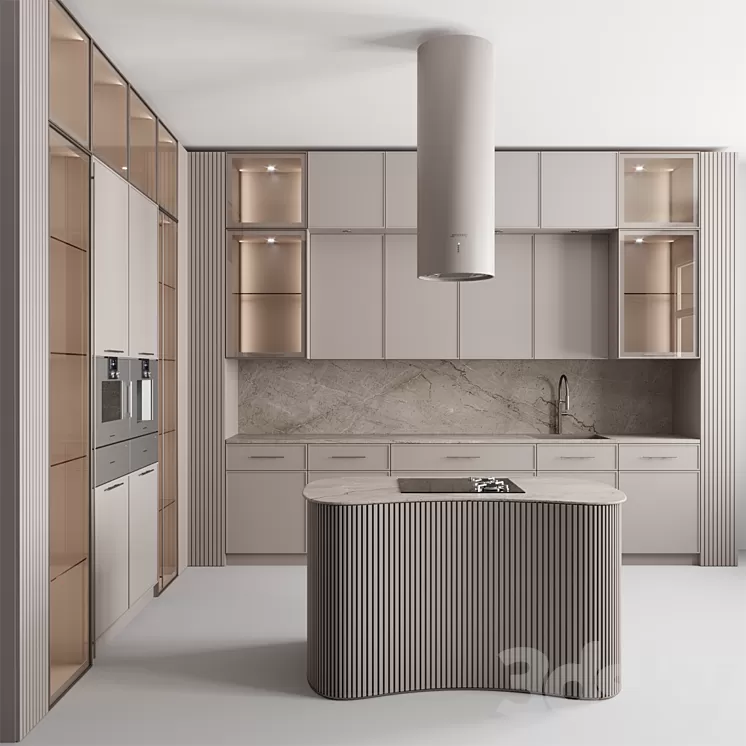 Kitchen No. 91 3D Model