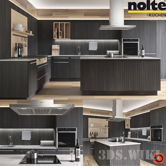 kitchen - Nolte Neo Chalet Kitchen 3D Model