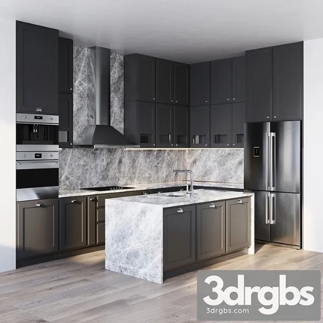 Kitchen portofina from rimi cuisine 3D Model Free