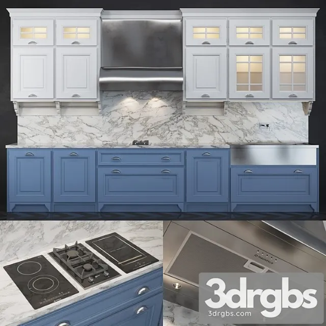 Kitchen prestige boston 3D Model Free