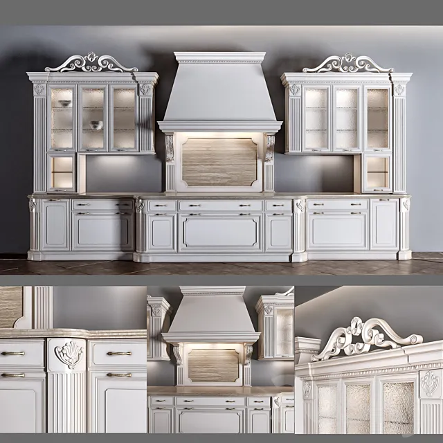 Kitchen Prestige Regina Dama 3DModel
