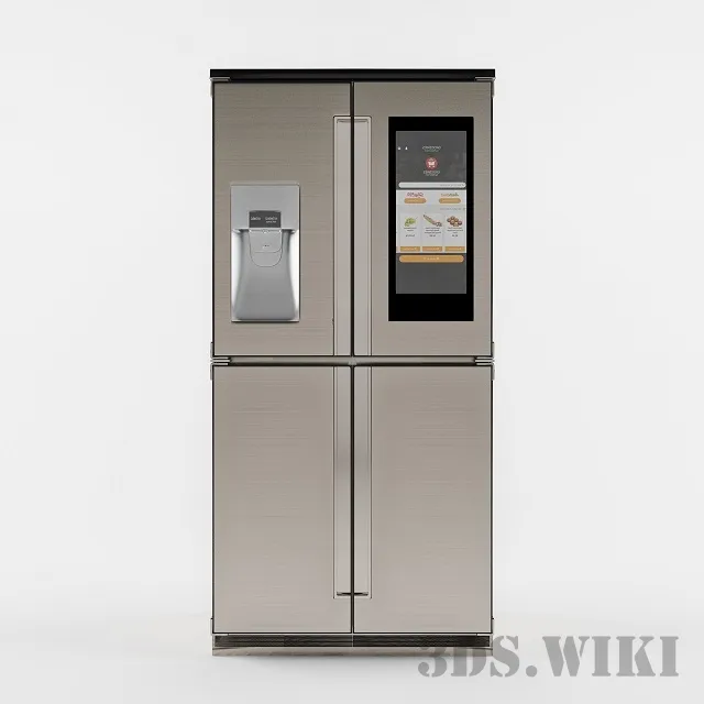 kitchen - Refrigerator 3D Model
