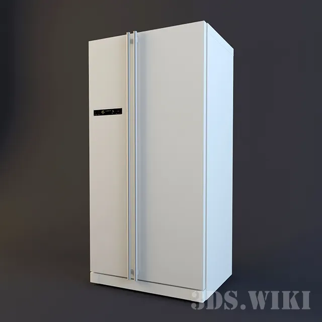 kitchen - Refrigerator Samsung RSA1STWP 3D Model