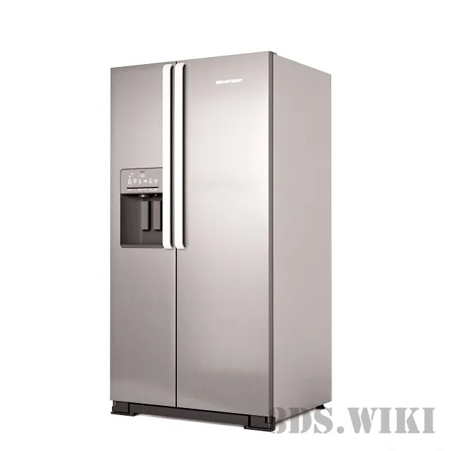 kitchen - Refrigerator Side by Side 3D Model