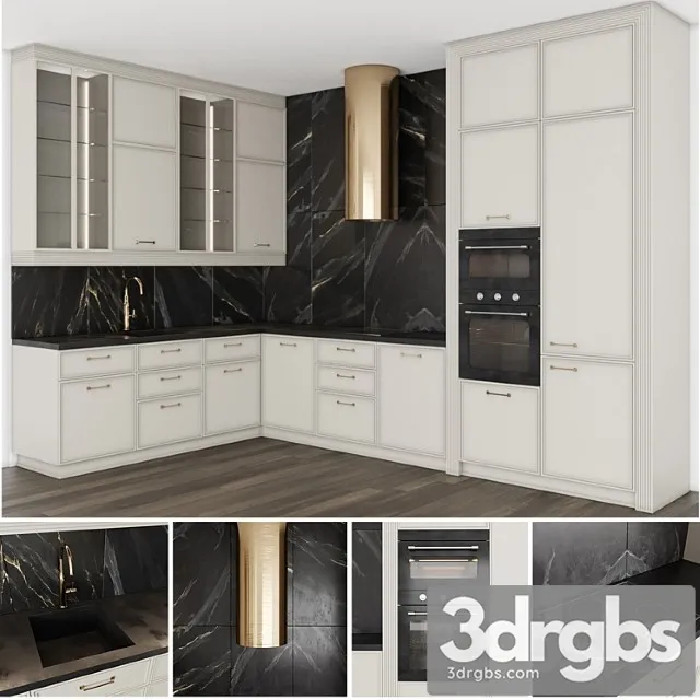 Kitchen Ritz Giulia Novars 3D Model Free