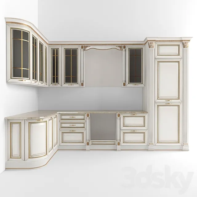 Kitchen Russta - Eternity 3DModel