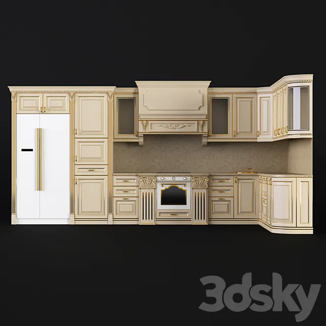 Kitchen. Sameba 3DModel