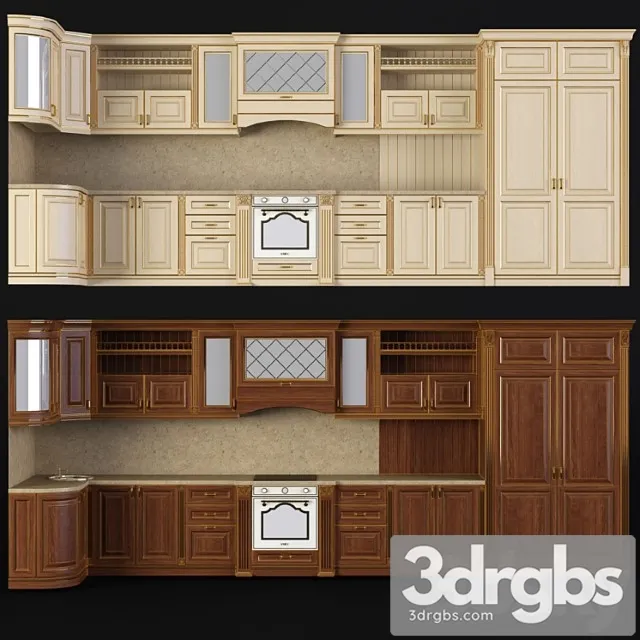 Kitchen Samieba 9 3D Model Free