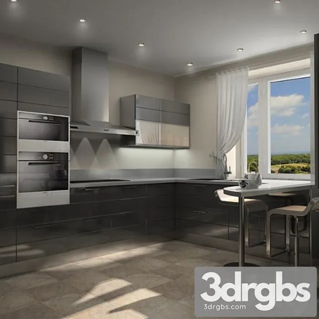 Kitchen Scavoini 3D Model Free