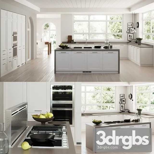 Kitchen Scavolini 04 3D Model Free