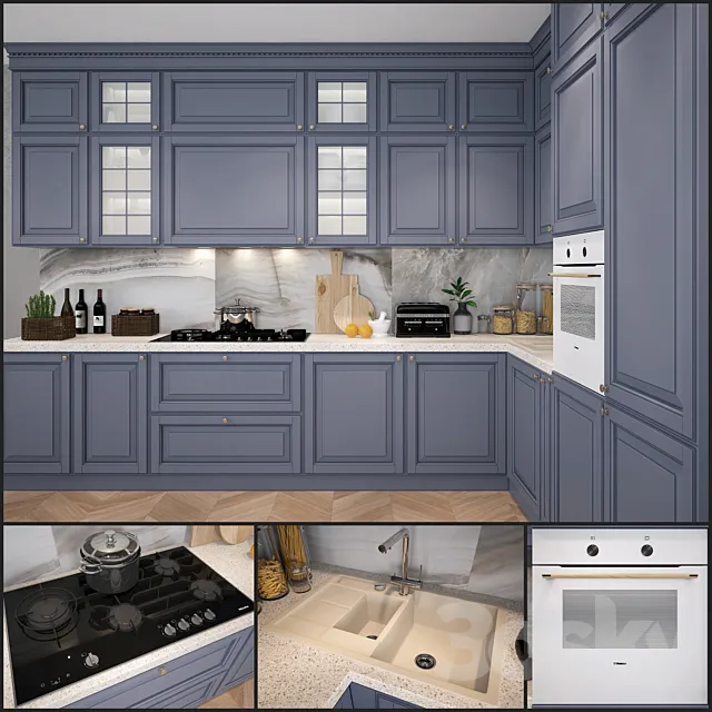 Kitchen Scavolini - Baltimora 3DModel