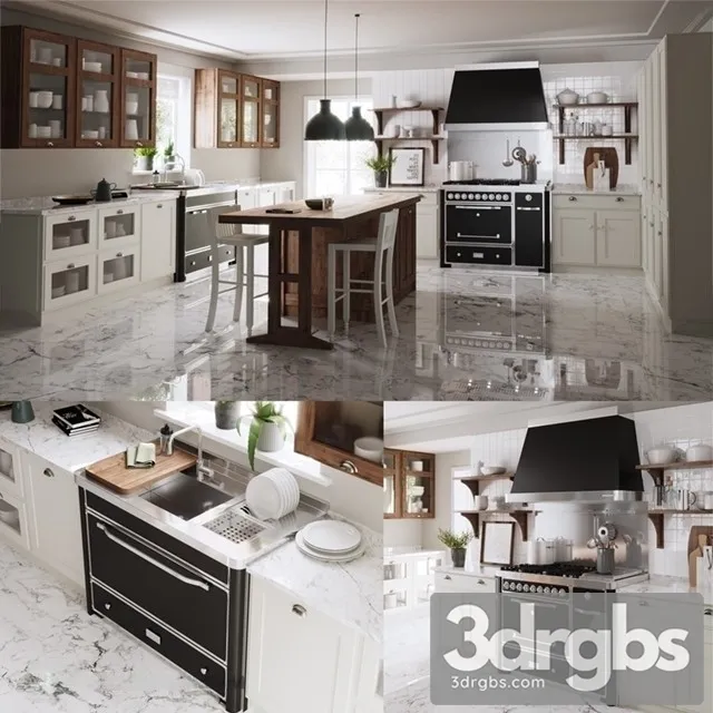 Kitchen Scavolini Favilla 3D Model Free