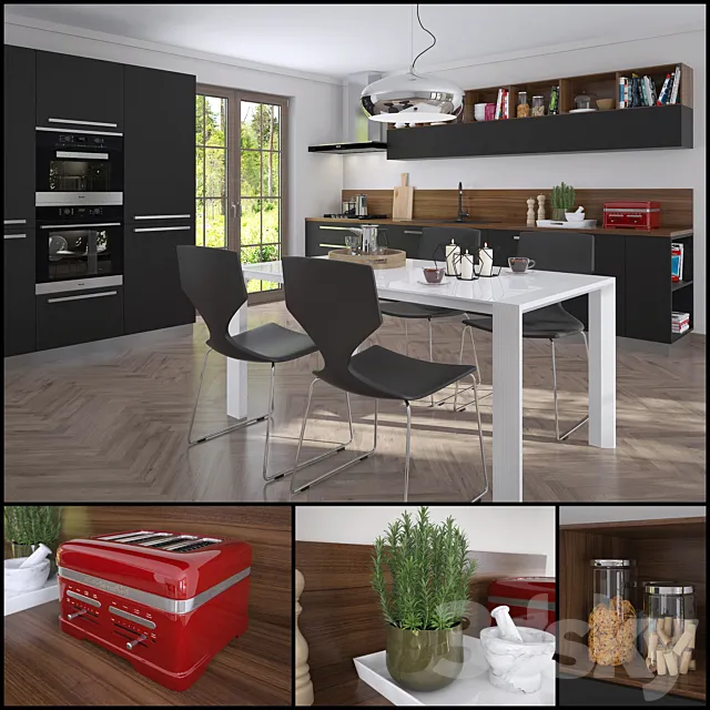 Kitchen Scavolini - Feel 3DModel