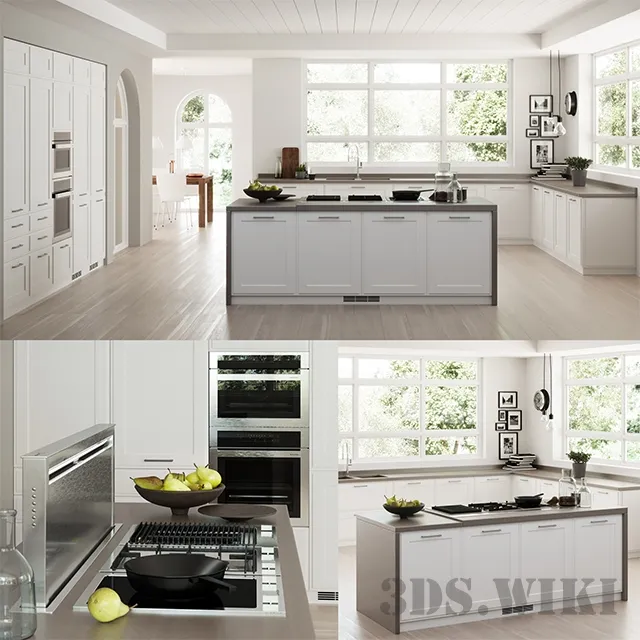 kitchen - Scavolini kitchen 3D Model