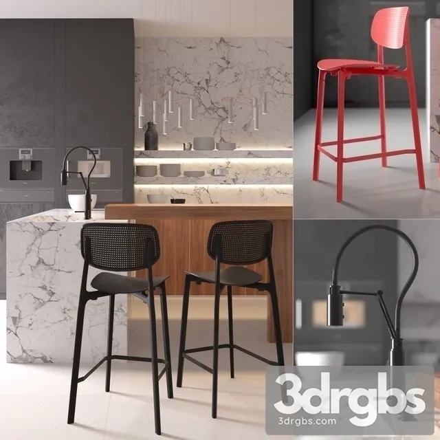 Kitchen Sence 12 3D Model Free