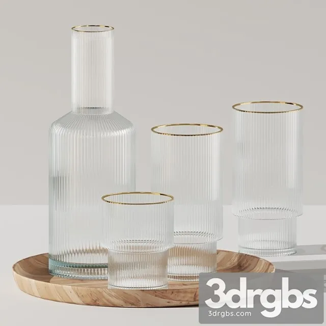 Kitchen Set 003 4 3D Model Free