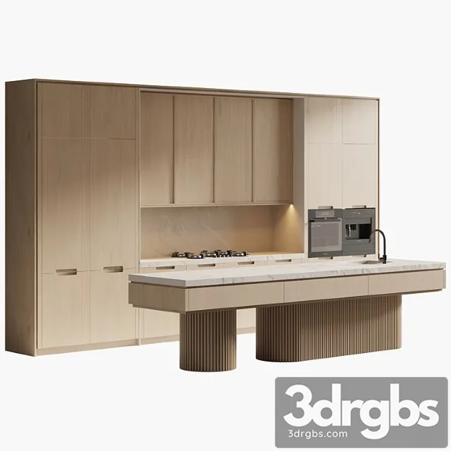 Kitchen Set 1 3D Model Free