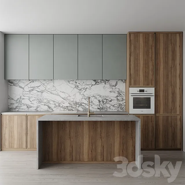 Kitchen set 11 3D Model