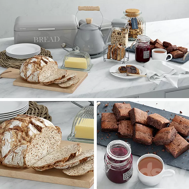 Kitchen set 2 3D Model