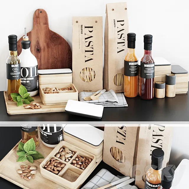 Kitchen set 2 3D Model