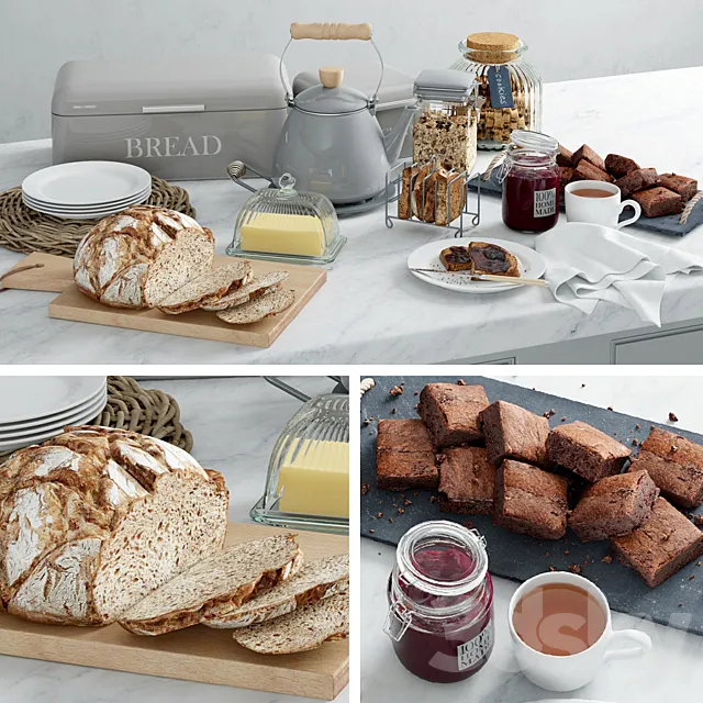 Kitchen set 2 3DModel