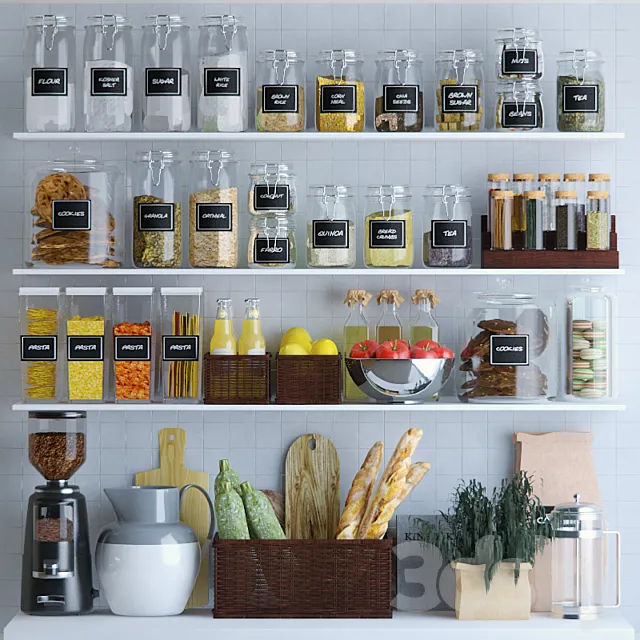 Kitchen Set 2 3DModel
