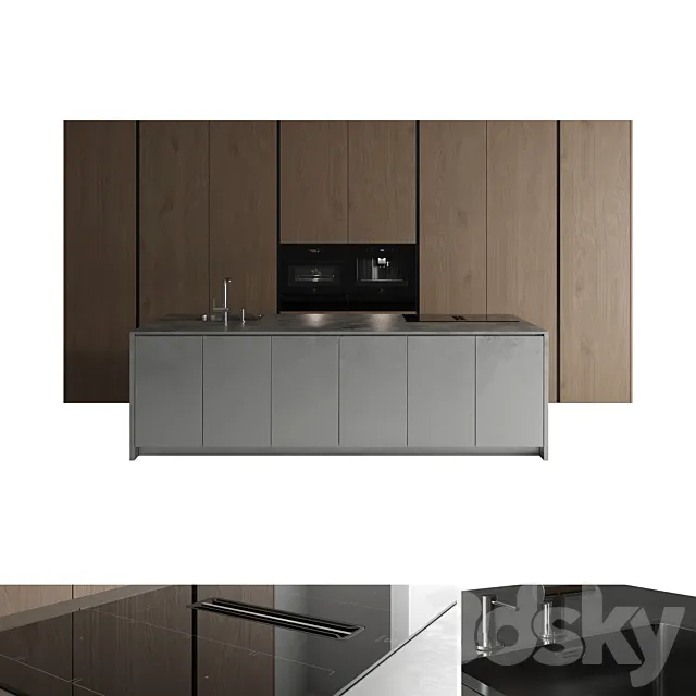 Kitchen set 26 3D Model