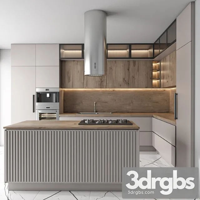 Kitchen Set 27 1 3D Model Free
