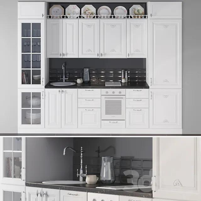 kitchen set 3 3DModel