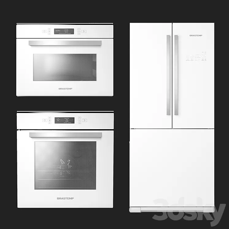 Kitchen Set 3D Model