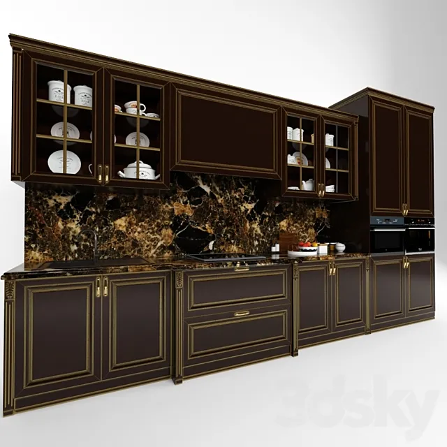 kitchen set 3D Model
