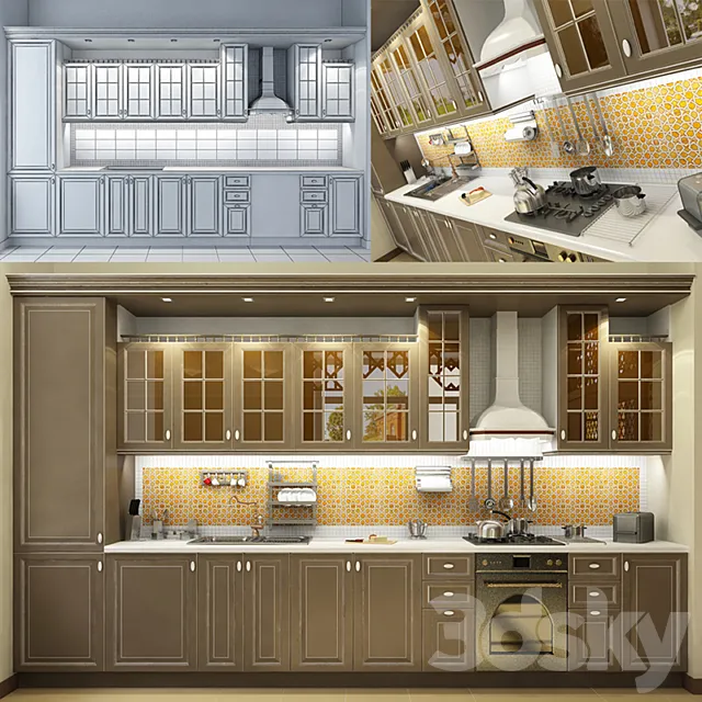kitchen set 3DModel