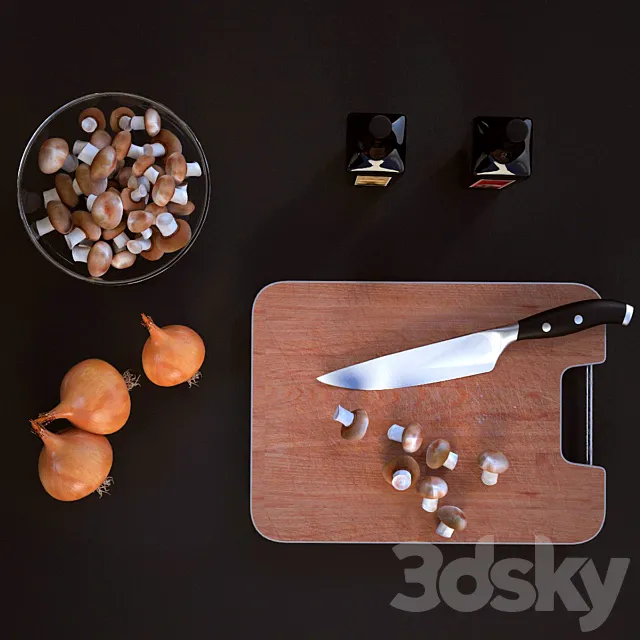 Kitchen set 3DModel