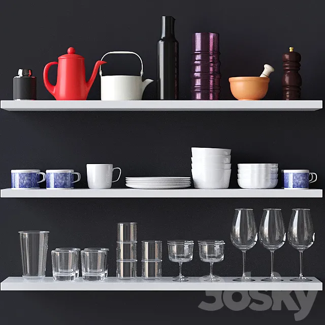Kitchen set 3DModel