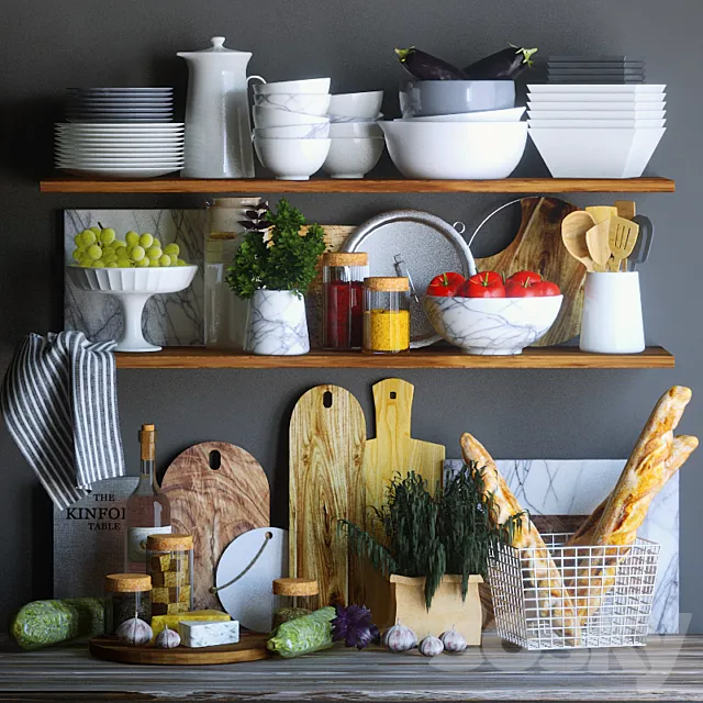 Kitchen set 3DModel