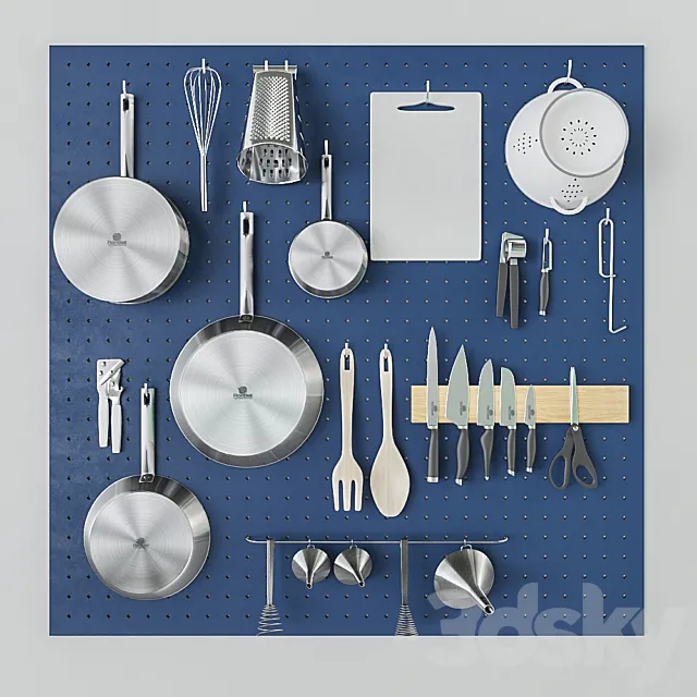 Kitchen set 3DModel
