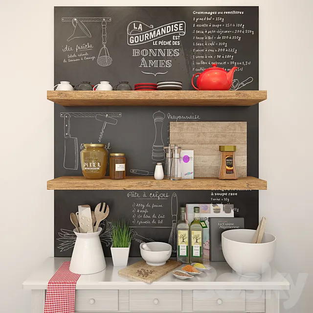 kitchen set 3DModel