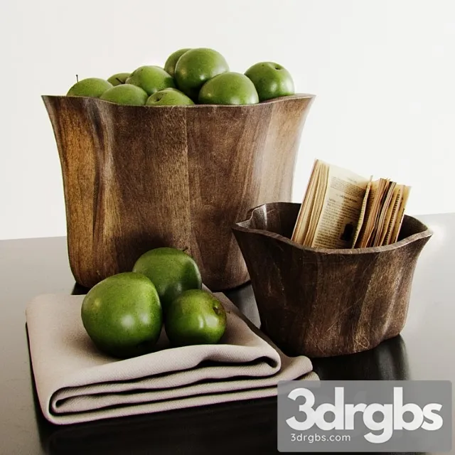 Kitchen set 5 3D Model Free