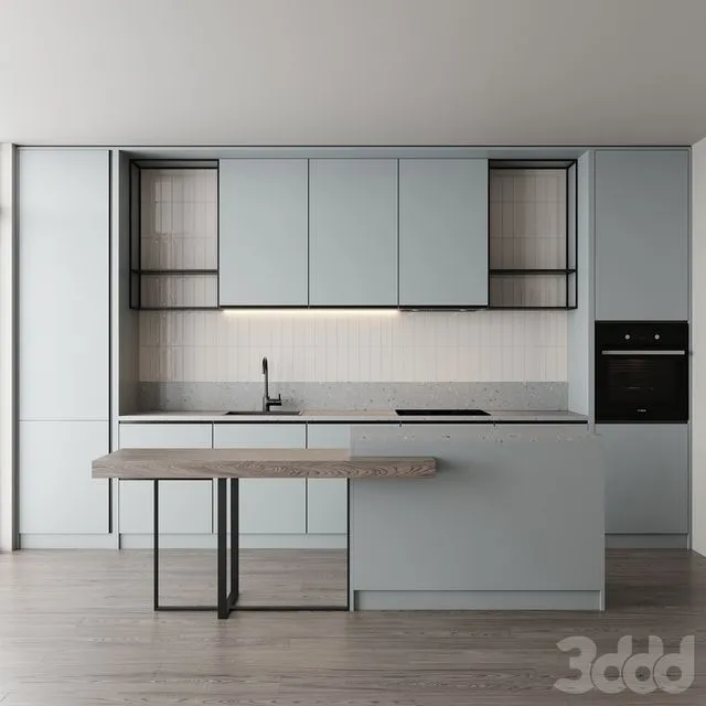 Kitchen set 6 3D Model