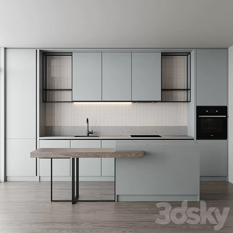 Kitchen set 6 3D Model