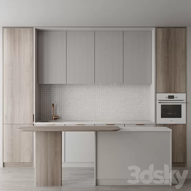Kitchen set 8 3D Model