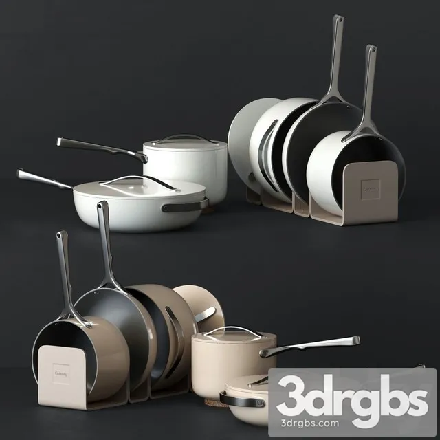 Kitchen Set Caraway 3D Model Free