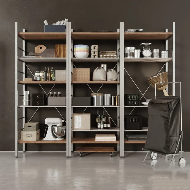 kitchen - Set of kitchen decor 3 3D Model