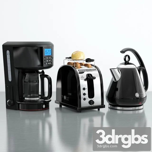 Kitchen Set Russell Hobbs 3D Model Free