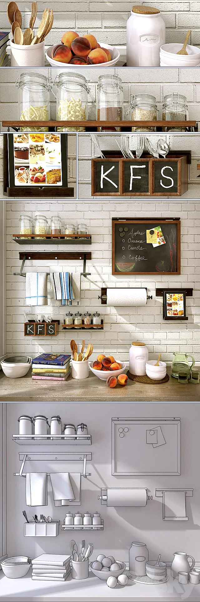 Kitchen set_PB_02 3DModel