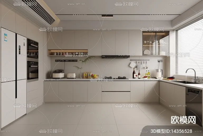 KITCHEN SETS - VRAY / CORONA - 3D MODEL - 1478