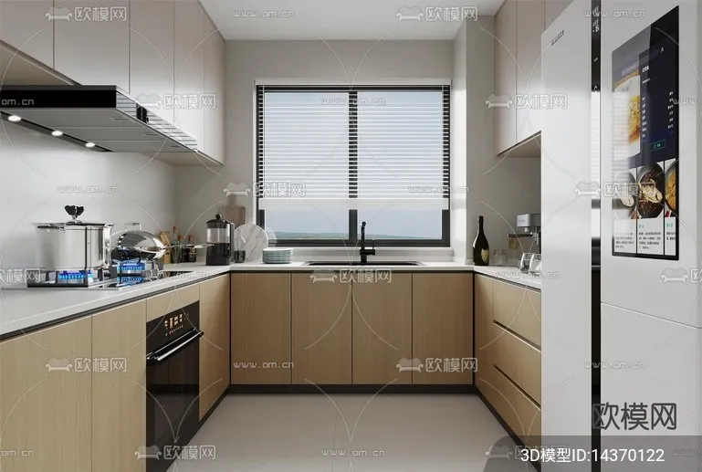 KITCHEN SETS - VRAY / CORONA - 3D MODEL - 1508