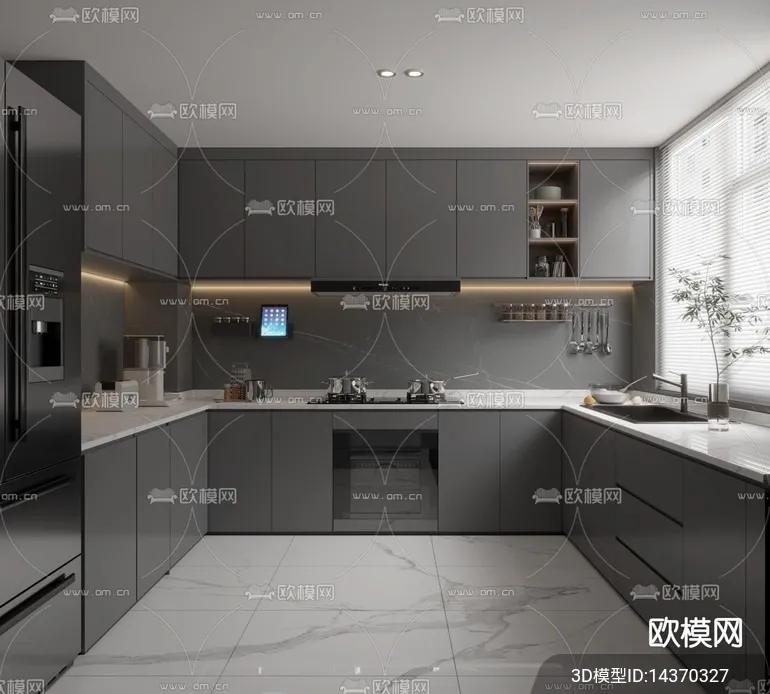 KITCHEN SETS - VRAY / CORONA - 3D MODEL - 1510