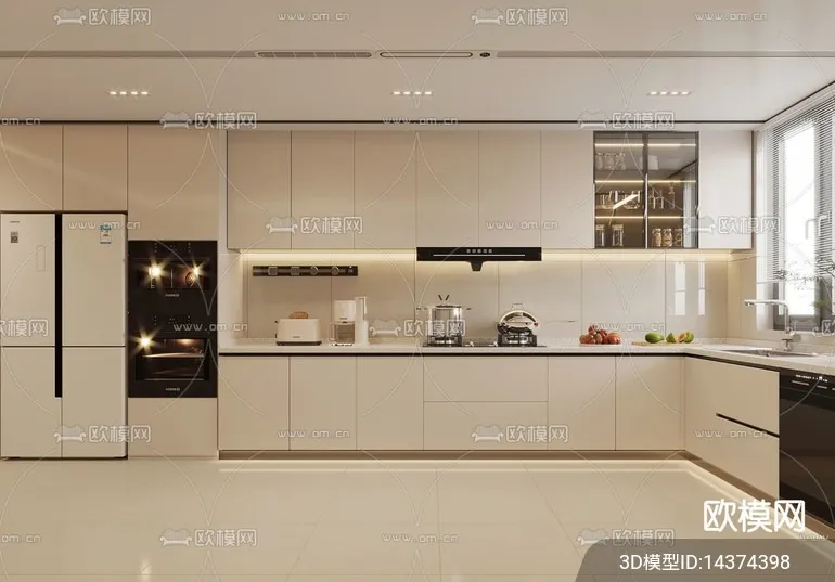 KITCHEN SETS - VRAY / CORONA - 3D MODEL - 1517